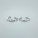Chevron Wave Design 925 Sterling Silver Toe Ring