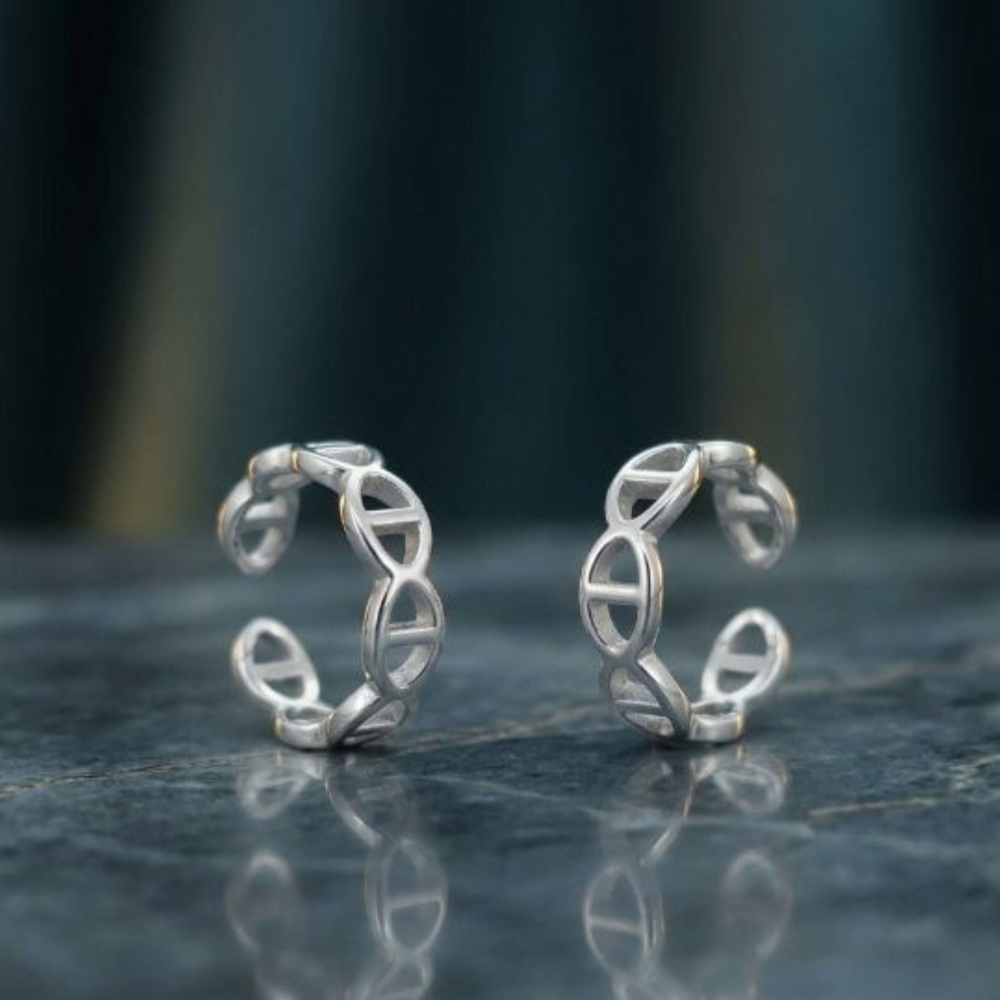 925 Sterling Silver Infinity Design Toe Ring