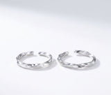 Twisted Wave Design 925 Sterling Silver Toe Ring