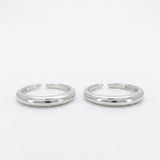 Minimalist Plain 925 Sterling Silver Toe Ring