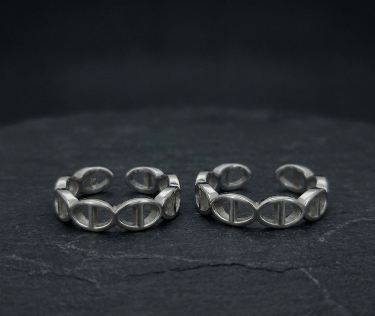 925 Sterling Silver Infinity Design Toe Ring