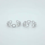 925 Sterling Silver Chain Link Toe Ring
