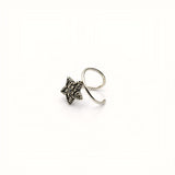 925 Sterling Silver Star Design Nose Ring