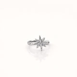 925 Sterling Silver Celestial Star Clip-On Nose Pin