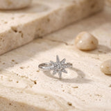 925 Sterling Silver Celestial Star Clip-On Nose Pin