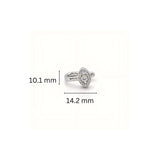 925 Sterling Silver Clip-On Evil Eye Nose Pin