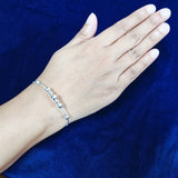 925 Sterling Silver Polished Bead Kada