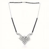 925 Sterling Silver Cubic Zirconia Mangalsutra
