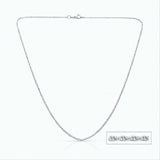 925 sterling silver rope design chain