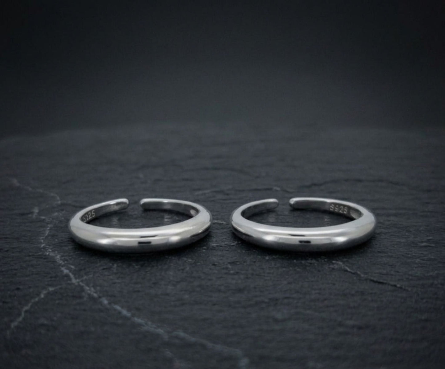 Minimalist Plain 925 Sterling Silver Toe Ring