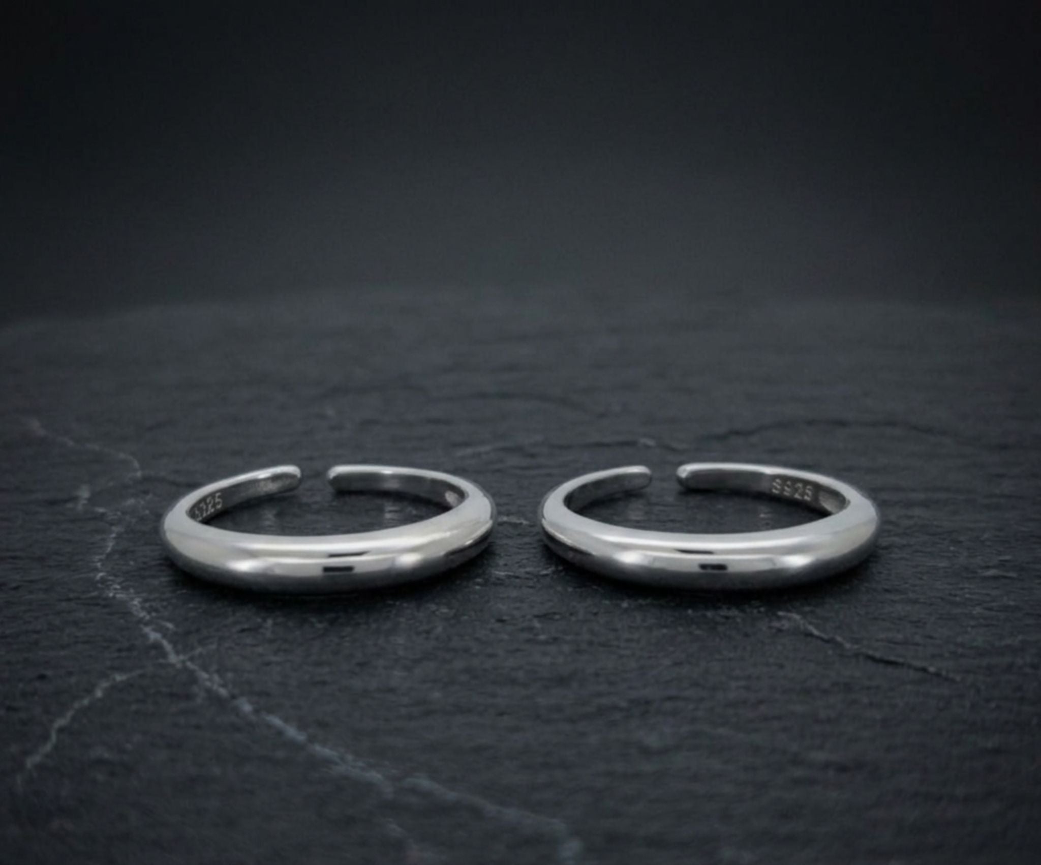 Minimalist Plain 925 Sterling Silver Toe Ring