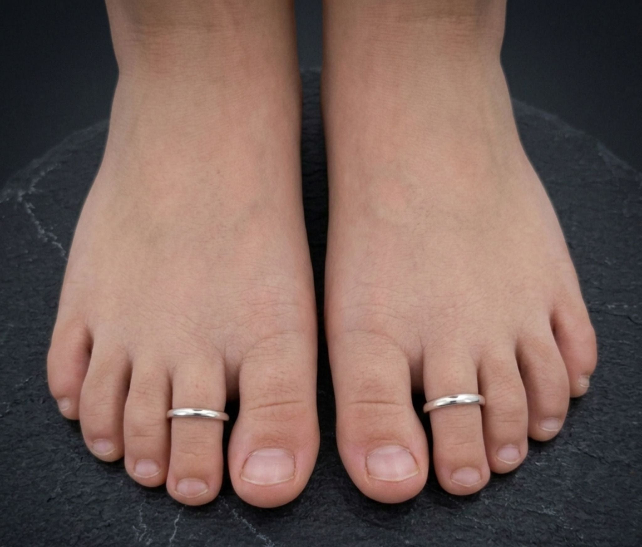 Minimalist Plain 925 Sterling Silver Toe Ring