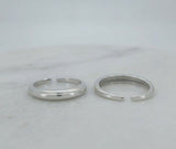 Minimalist Plain 925 Sterling Silver Toe Ring