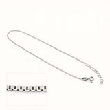 925 Sterling Silver Minimalist Link Anklet