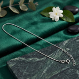 925 Sterling Silver Minimalist Link Anklet