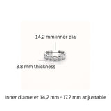 925 Sterling Silver Heart Toe Rings