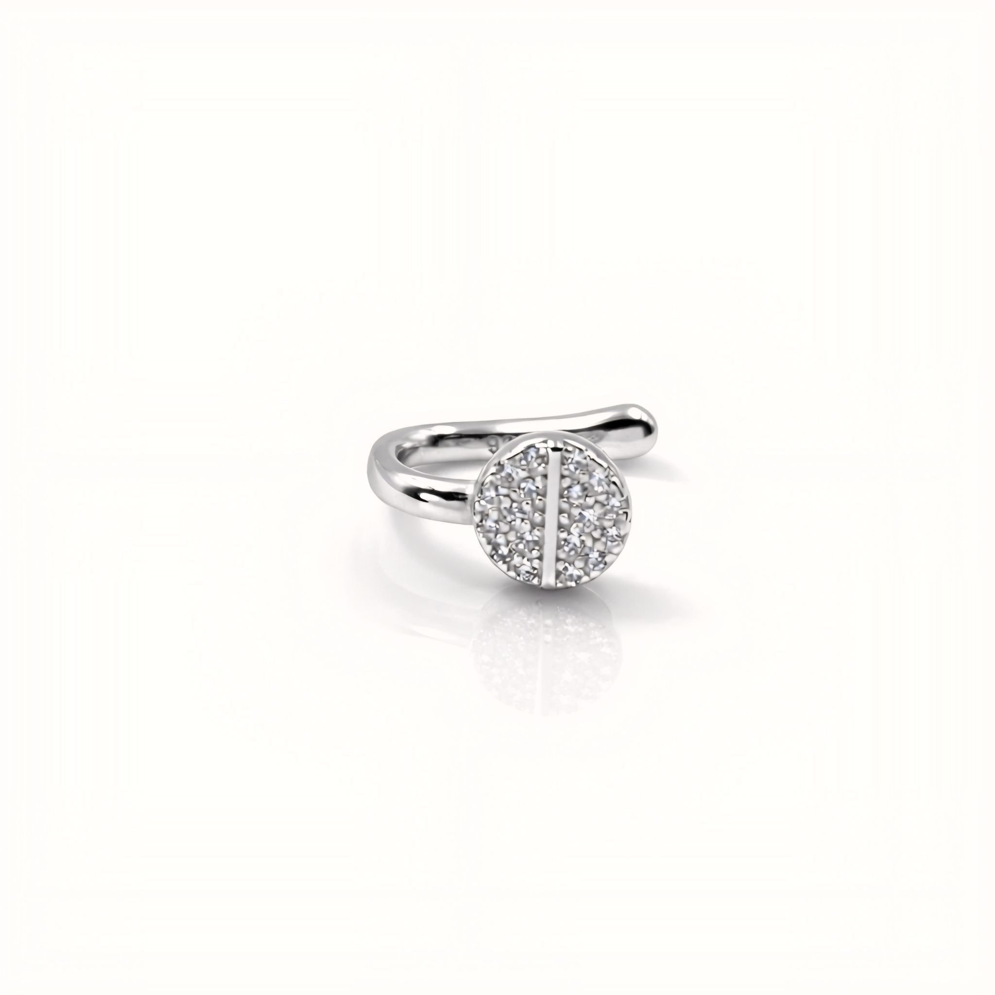 Elegant 925 Silver Clip-On Nose Pin