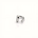 Elegant 925 Silver Clip-On Nose Pin