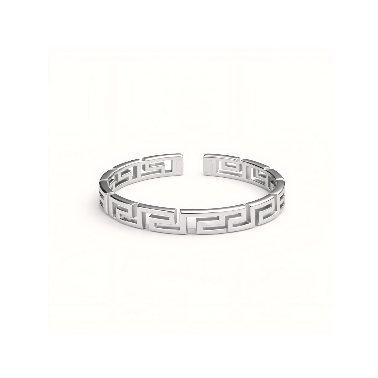 925 Sterling Silver Greek Key Toe Rings