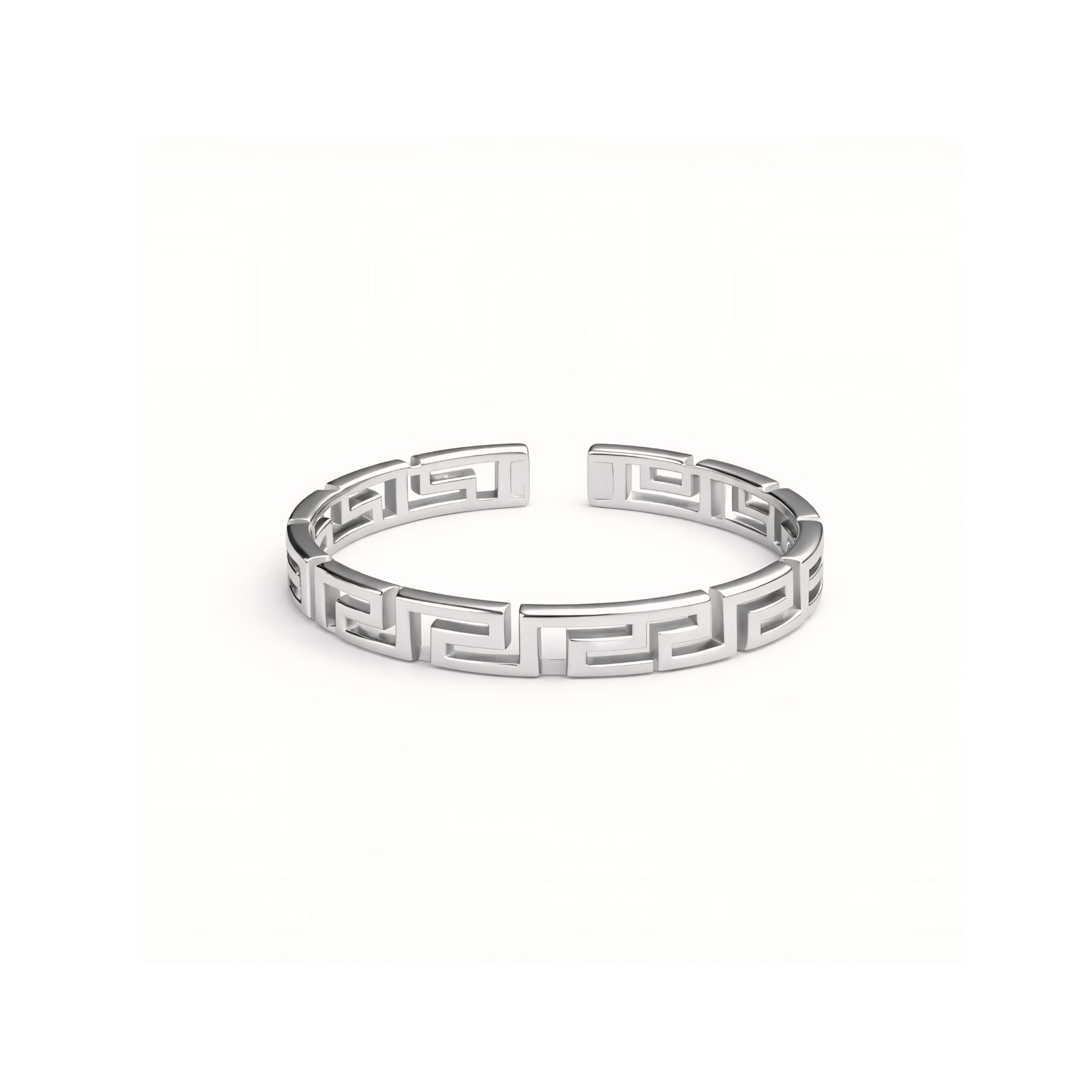 925 Sterling Silver Greek Key Toe Rings