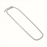 925 Sterling Silver Minimalist Woven Anklet