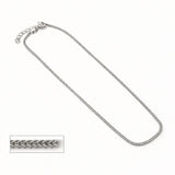 925 Sterling Silver Minimalist Woven Anklet