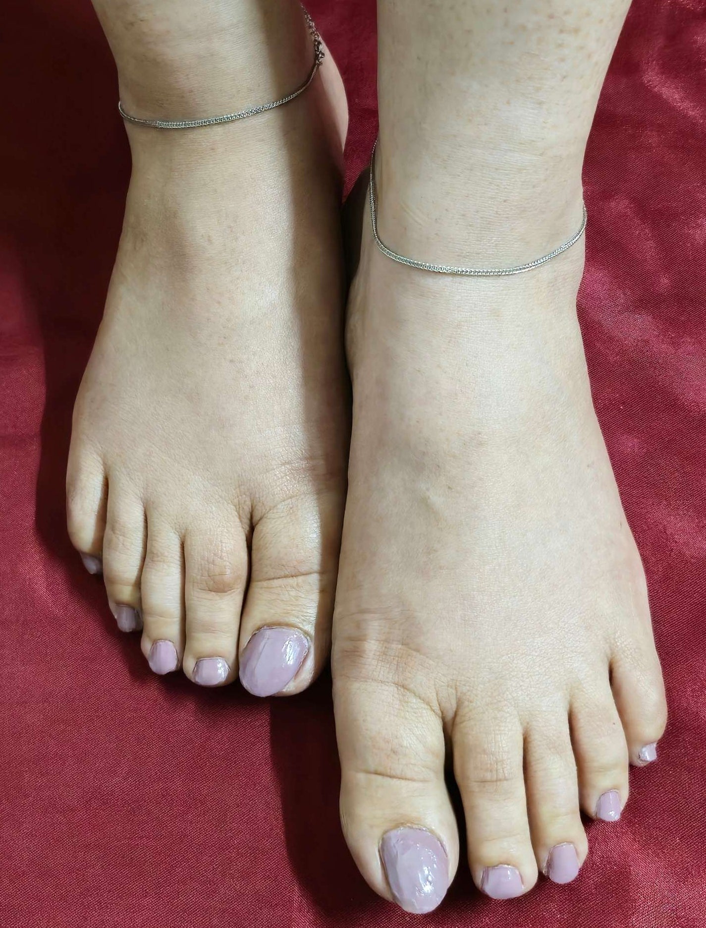 925 Sterling Silver Minimalist Woven Anklet