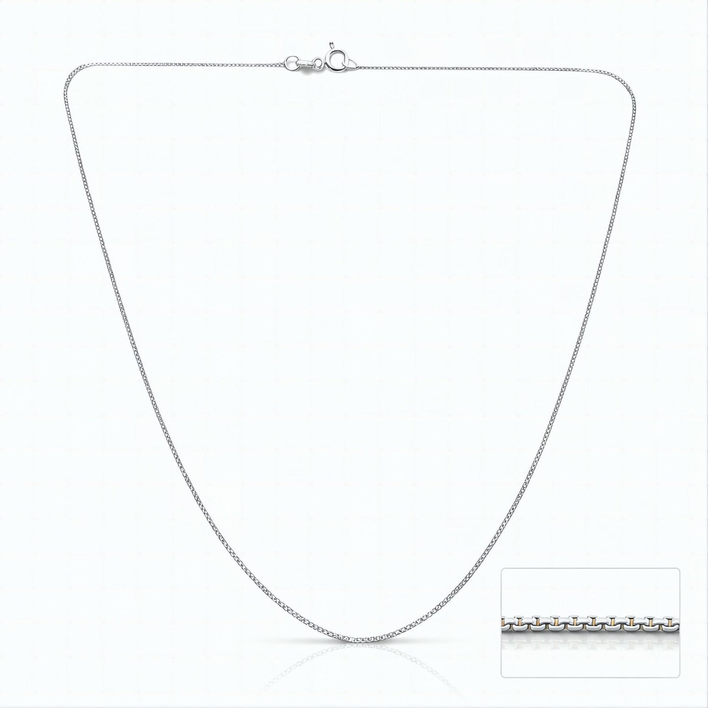 925 Sterling Silver Box Chain