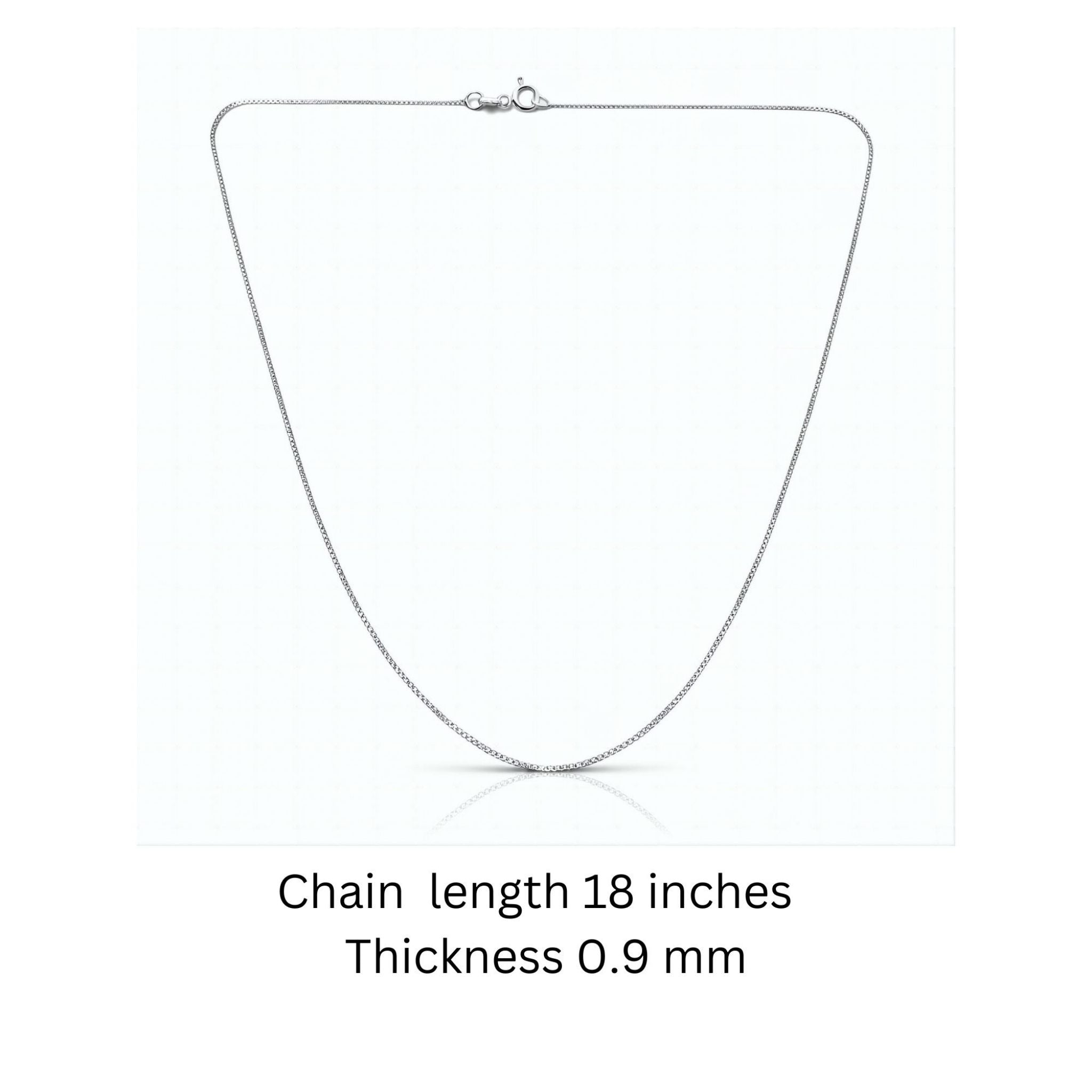 925 Sterling Silver Box Chain