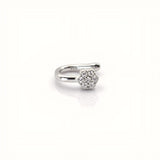 925 Sterling Silver Clip-On Floral Design Nose Pin