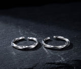 Twisted Wave Design 925 Sterling Silver Toe Ring