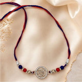 Divine Jai Shri Ram Sterling Silver Rakhi