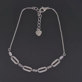Premium 925 Sterling Silver Bracelet With Cubic Zirconia
