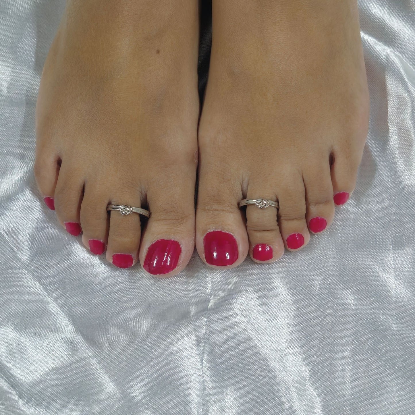 Knot Design 925 Sterling Silver Toe Ring